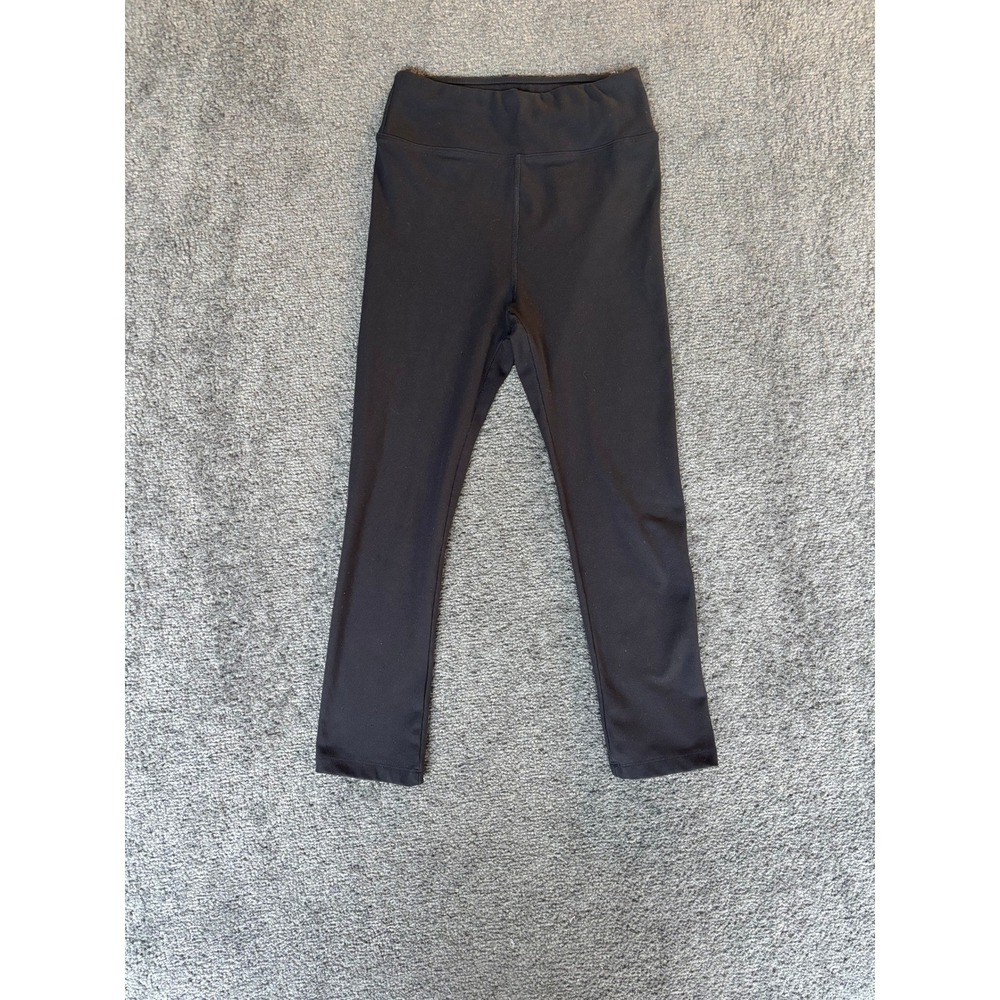 ASOS 4505 Womens High Waisted Cropped Leggings Black US 2